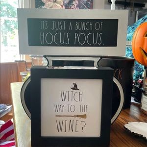 NEW RAE DUNN HALLOWEEN SIGNS